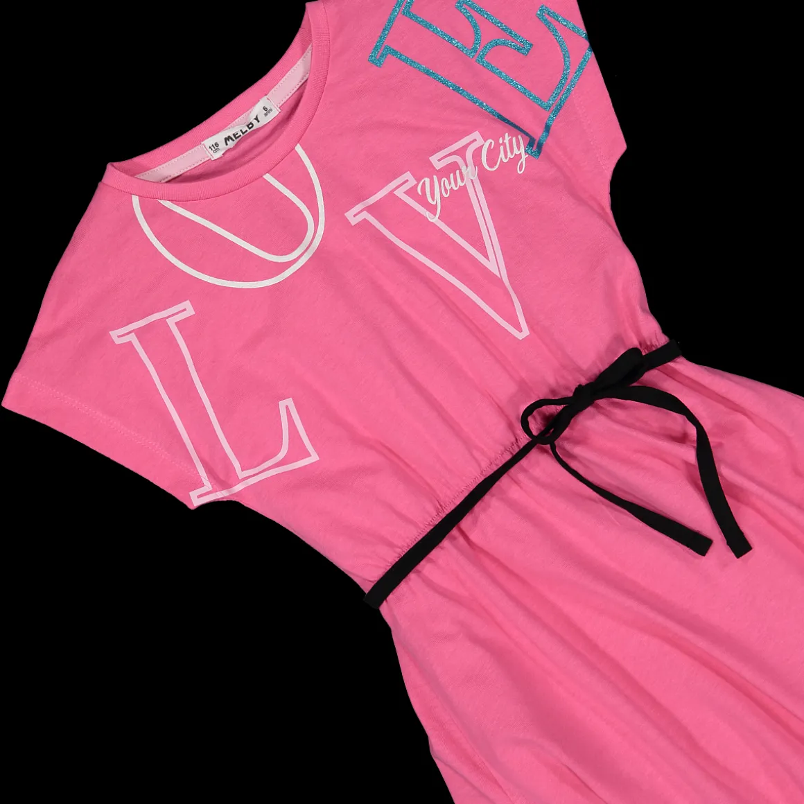 Abito a maniche corte in jersey stretch