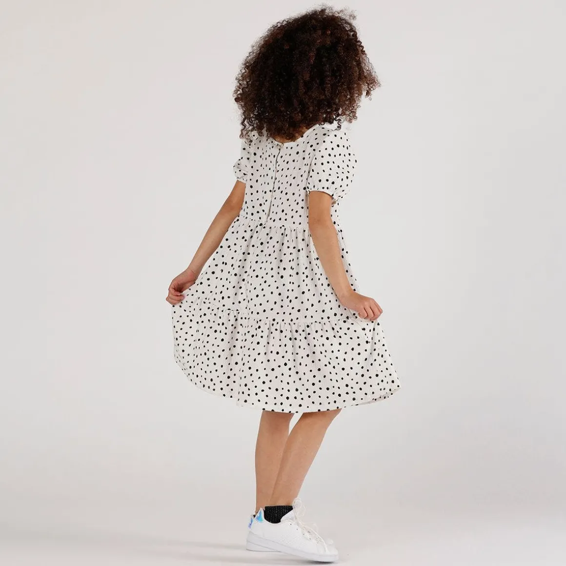Abito a pois bambina