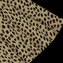 Abito bambina in maglia animalier