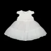 Abito da bambina in tulle con punti luce in glitter