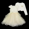 Abito elegante in organza da bambina