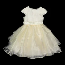 Abito elegante in organza da bambina