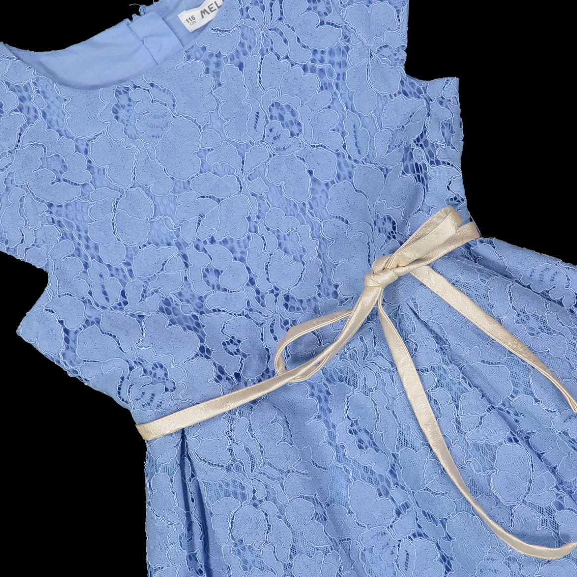 Abito elegante in pizzo da bambina