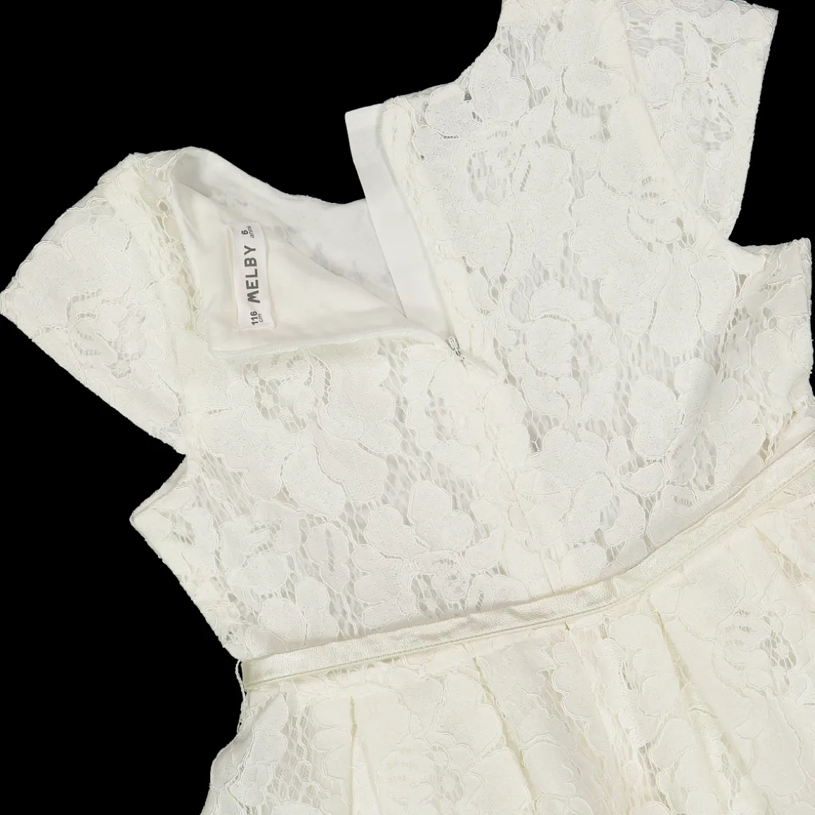Abito elegante in pizzo da bambina