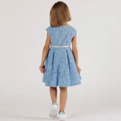 Abito elegante in pizzo da bambina
