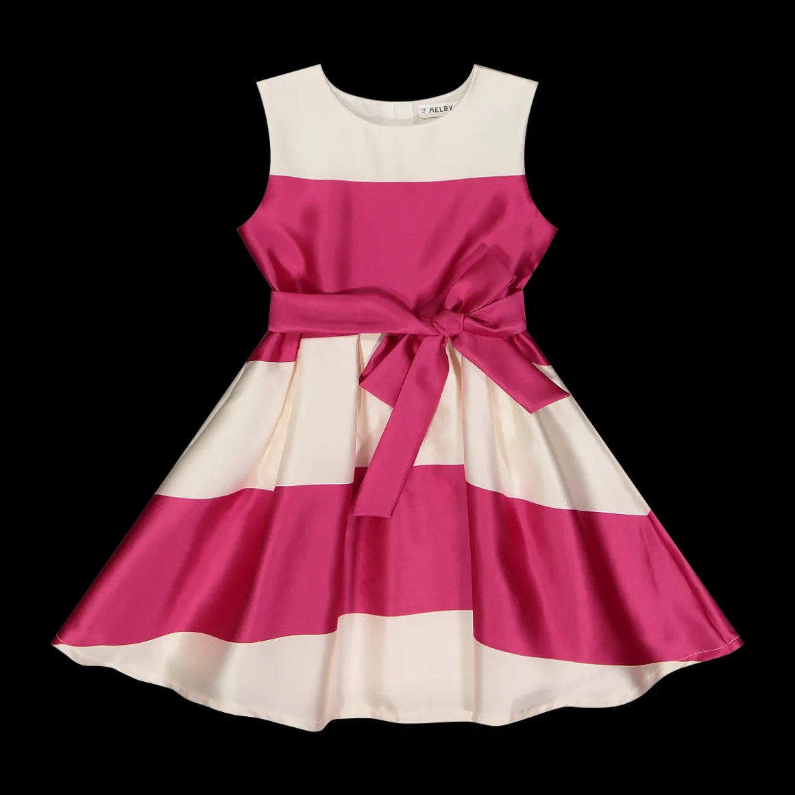 Abito elegante in shantung da bambina
