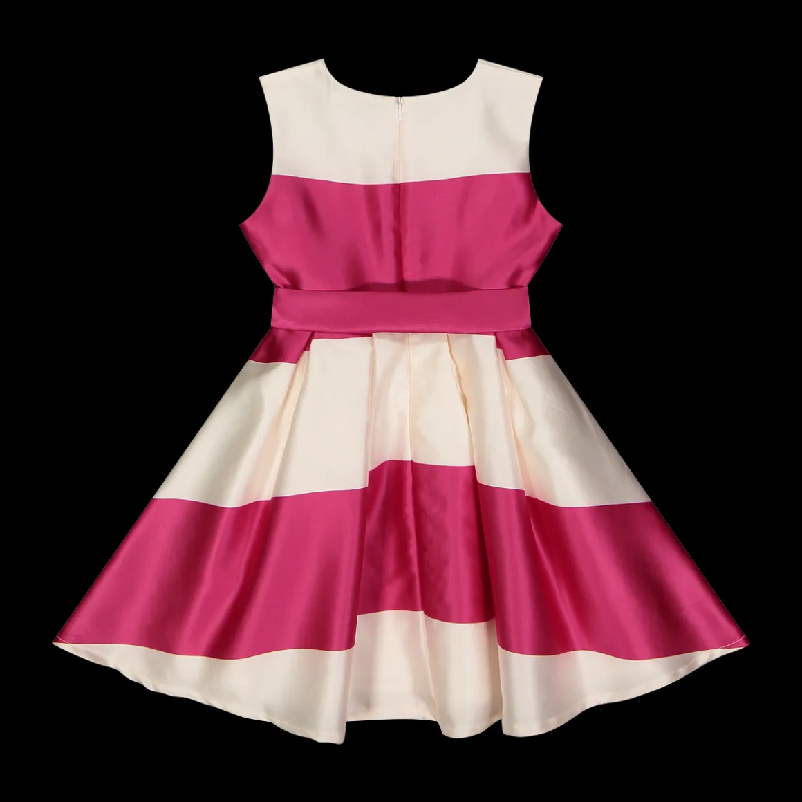 Abito elegante in shantung da bambina