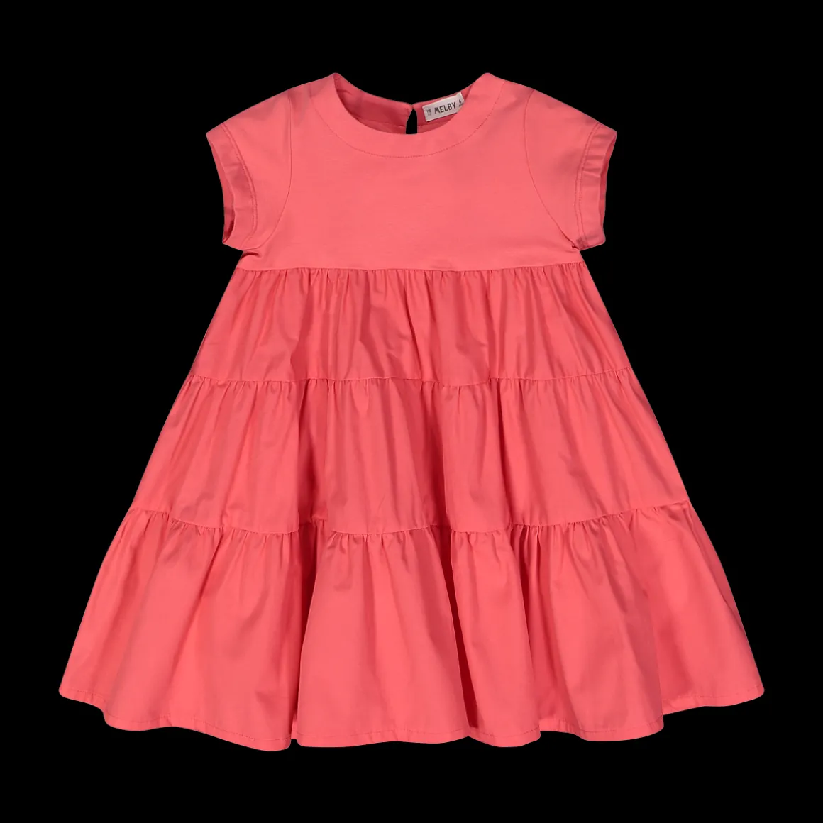 Abito in cotone e jersey bambina