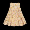 Abito in cotone stampato da bambina