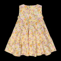 Abito in cotone stampato da bambina