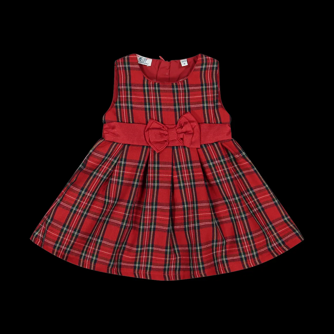 Abito in fantasia scozzese da bambina