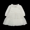 Abito in tulle con glitter da bambina
