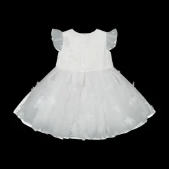 Abito in tulle ricamato