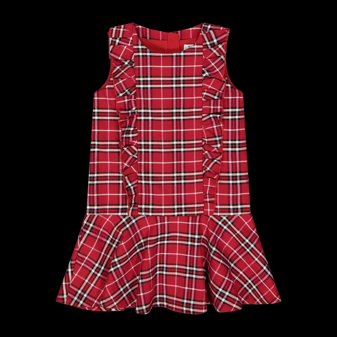 Abito senza maniche in twill