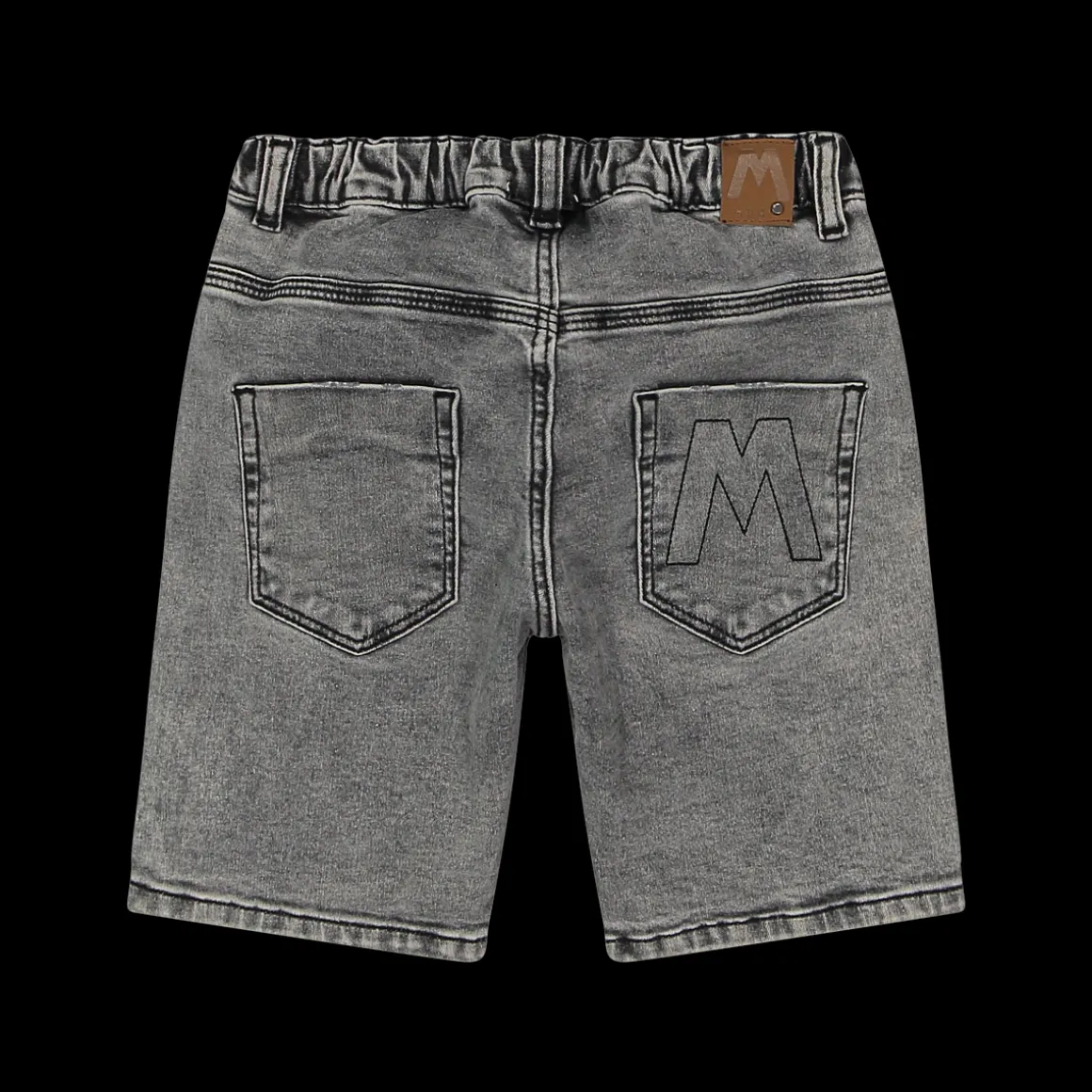Bermuda da bambino in denim stretch
