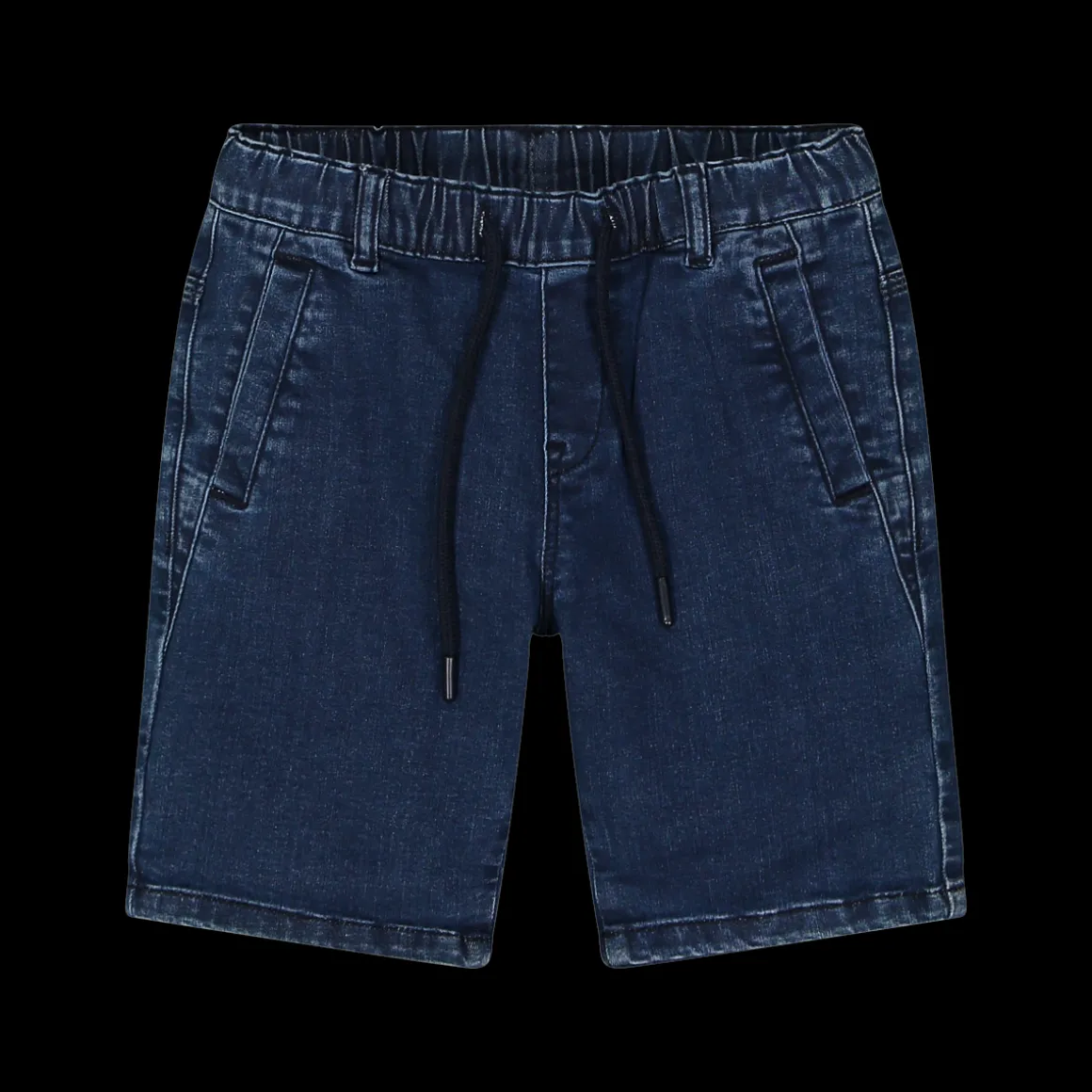 Bermuda da bambino in denim stretch