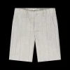 Bermuda grigio chiaro misto lino da bambino