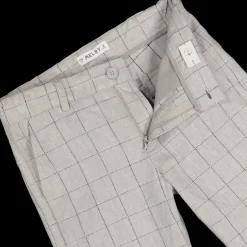 Bermuda grigio chiaro misto lino da bambino