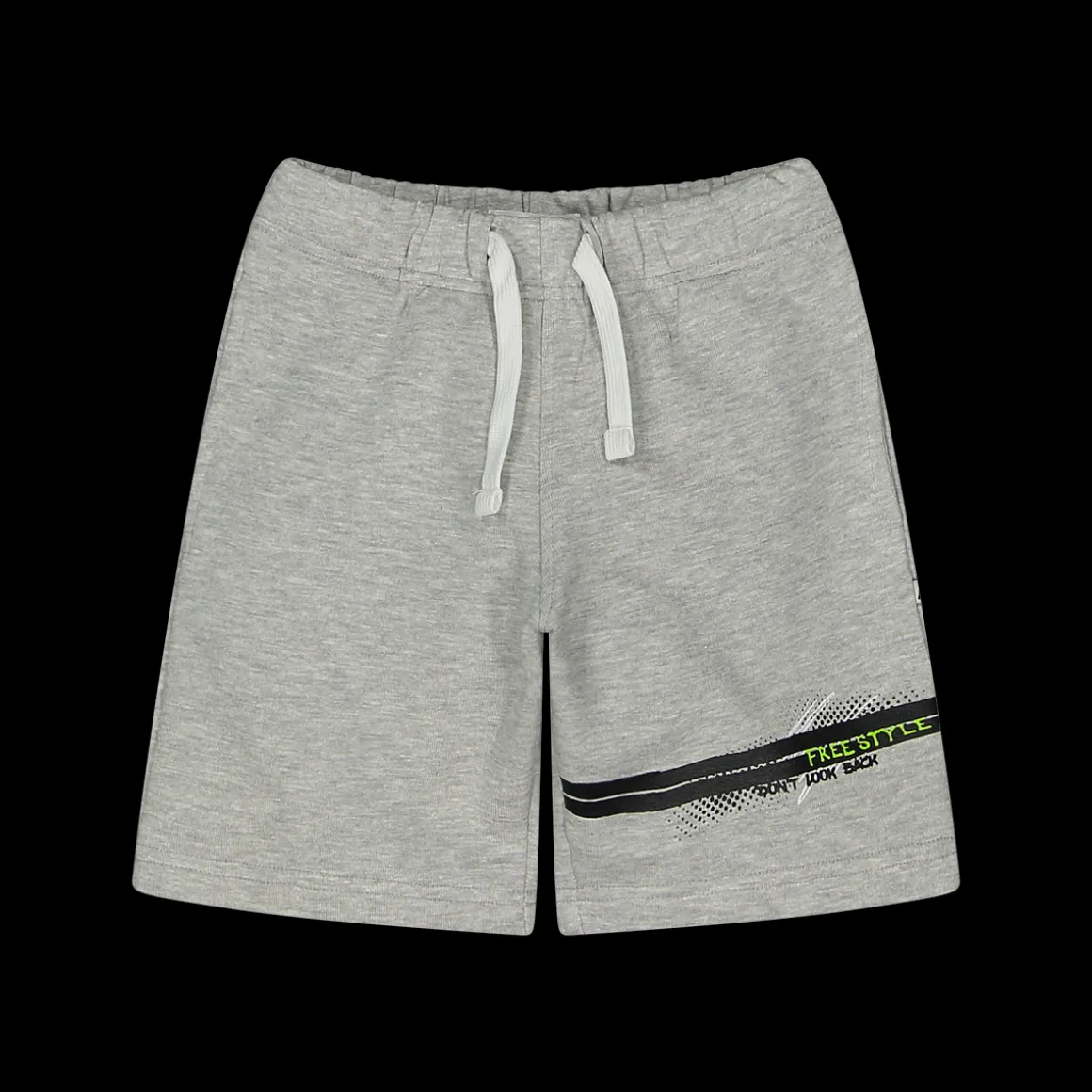 Bermuda grigio mélange per bambino