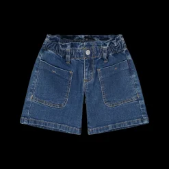 Bermuda in denim per bambina