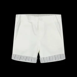 Bermuda in gabardina leggera elasticizzata bambino