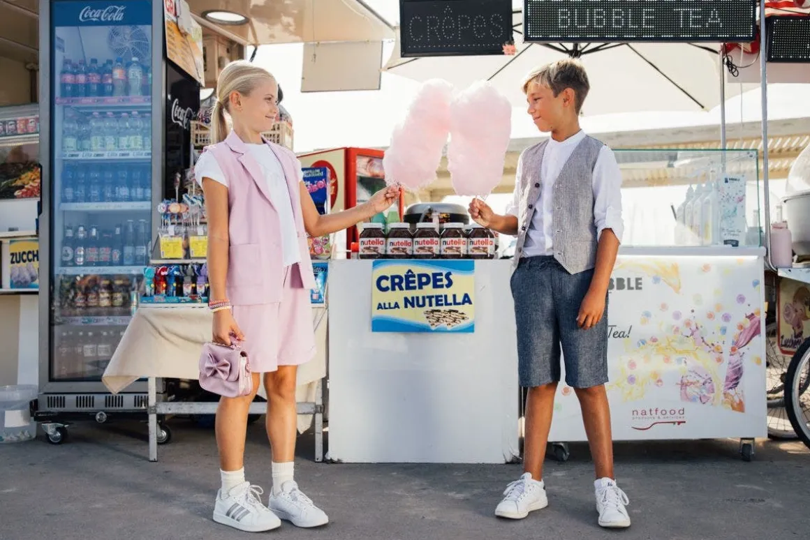 Bermuda in jeans leggero per bambino