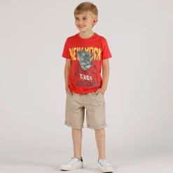 Bermuda in popeline leggero bambino