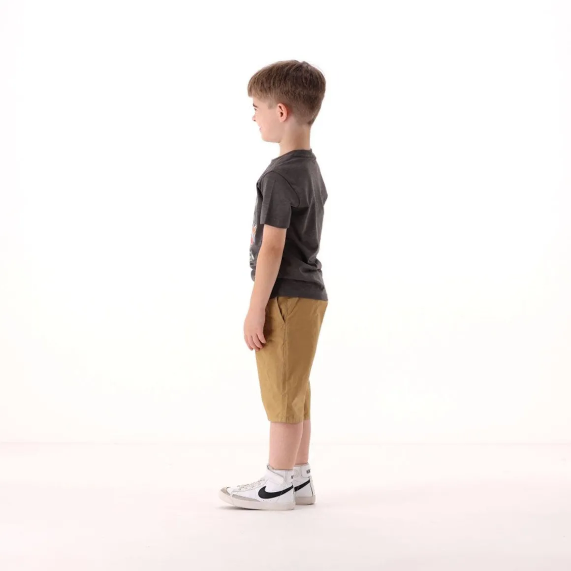 Bermuda in popeline per bambino