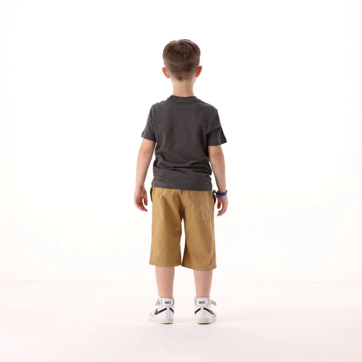 Bermuda in popeline per bambino