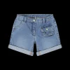 Bermuda in tessuto stretch da bambina