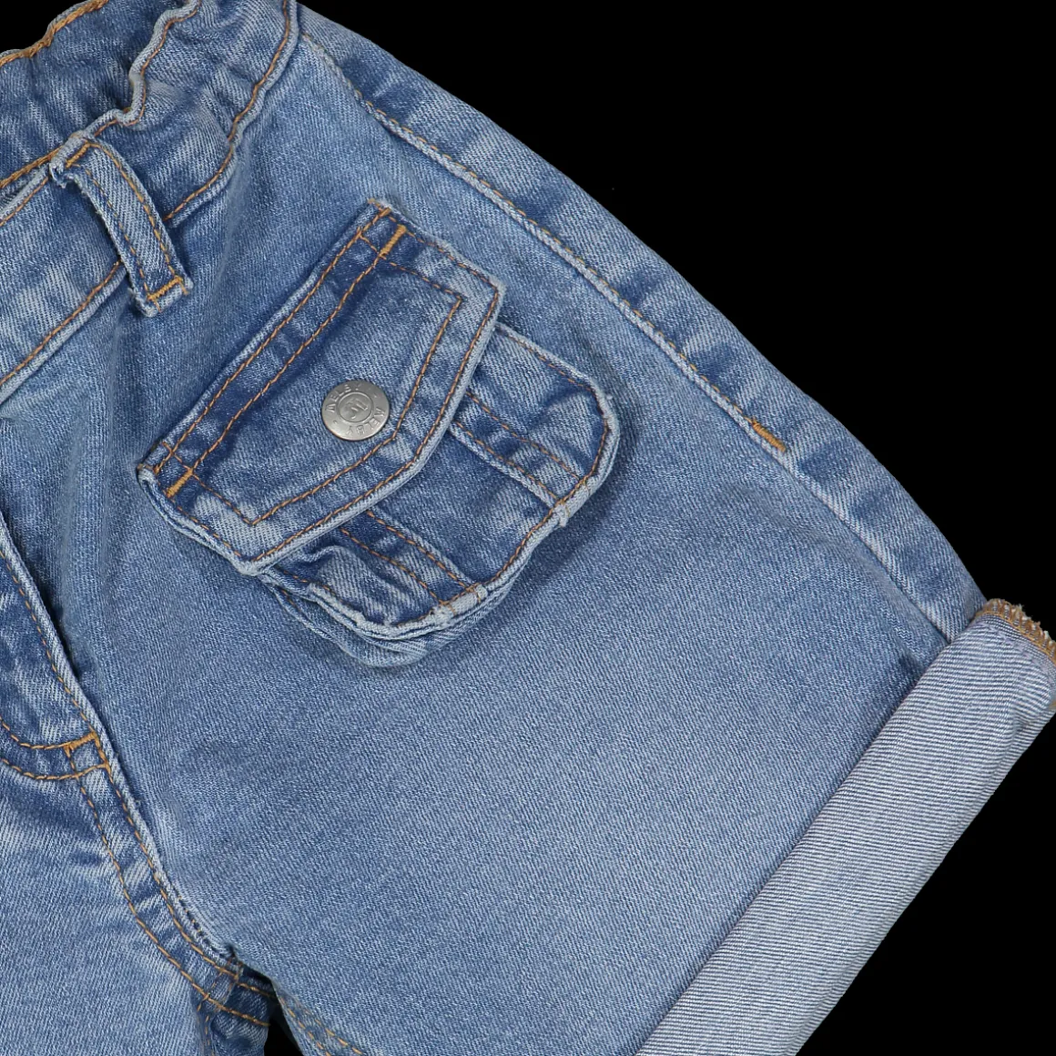 Bermuda in tessuto stretch da bambina