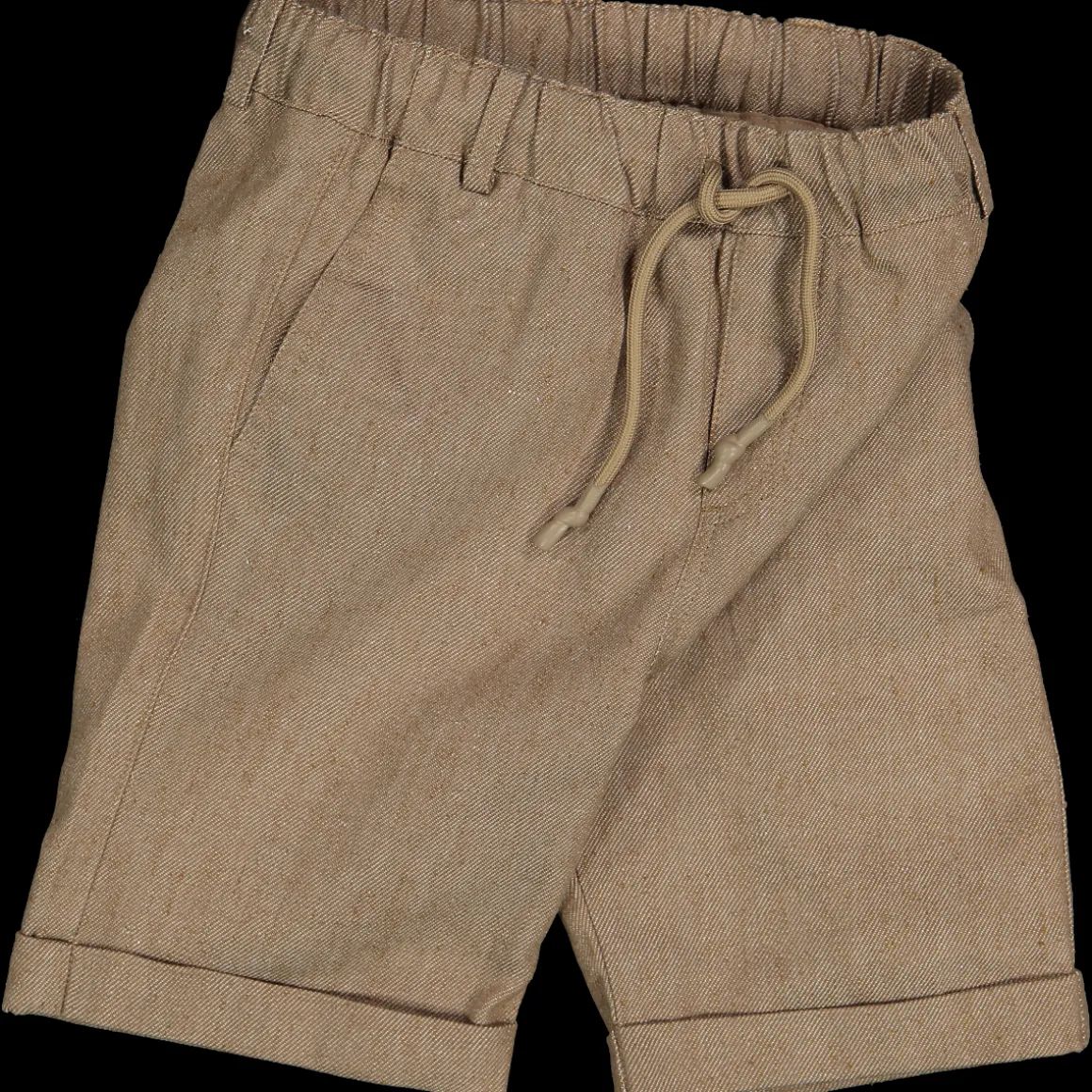 Bermuda misto lino bordeaux da bambino