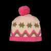 Berretto con pom pon bambina