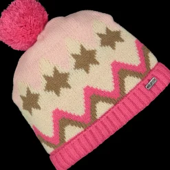 Berretto con pom pon bambina