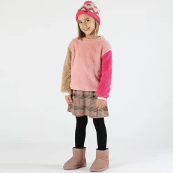 Berretto con pom pon bambina