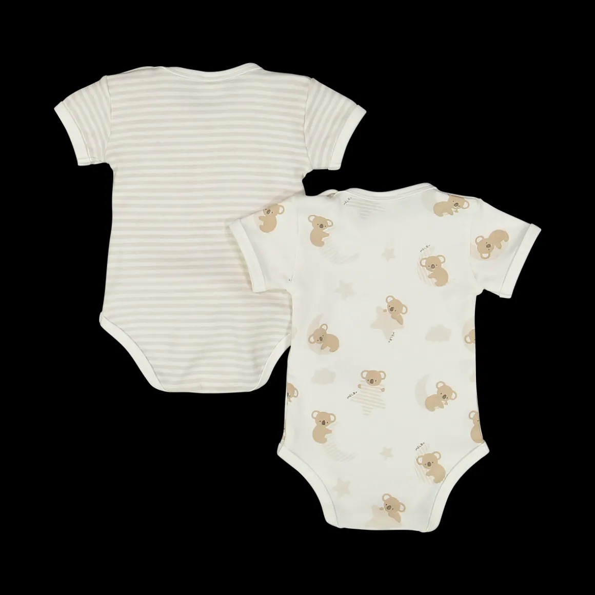 Bipack body unisex con stampe