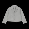 Blazer gessato per bambina