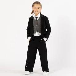Blazer in punto Milano per bambina
