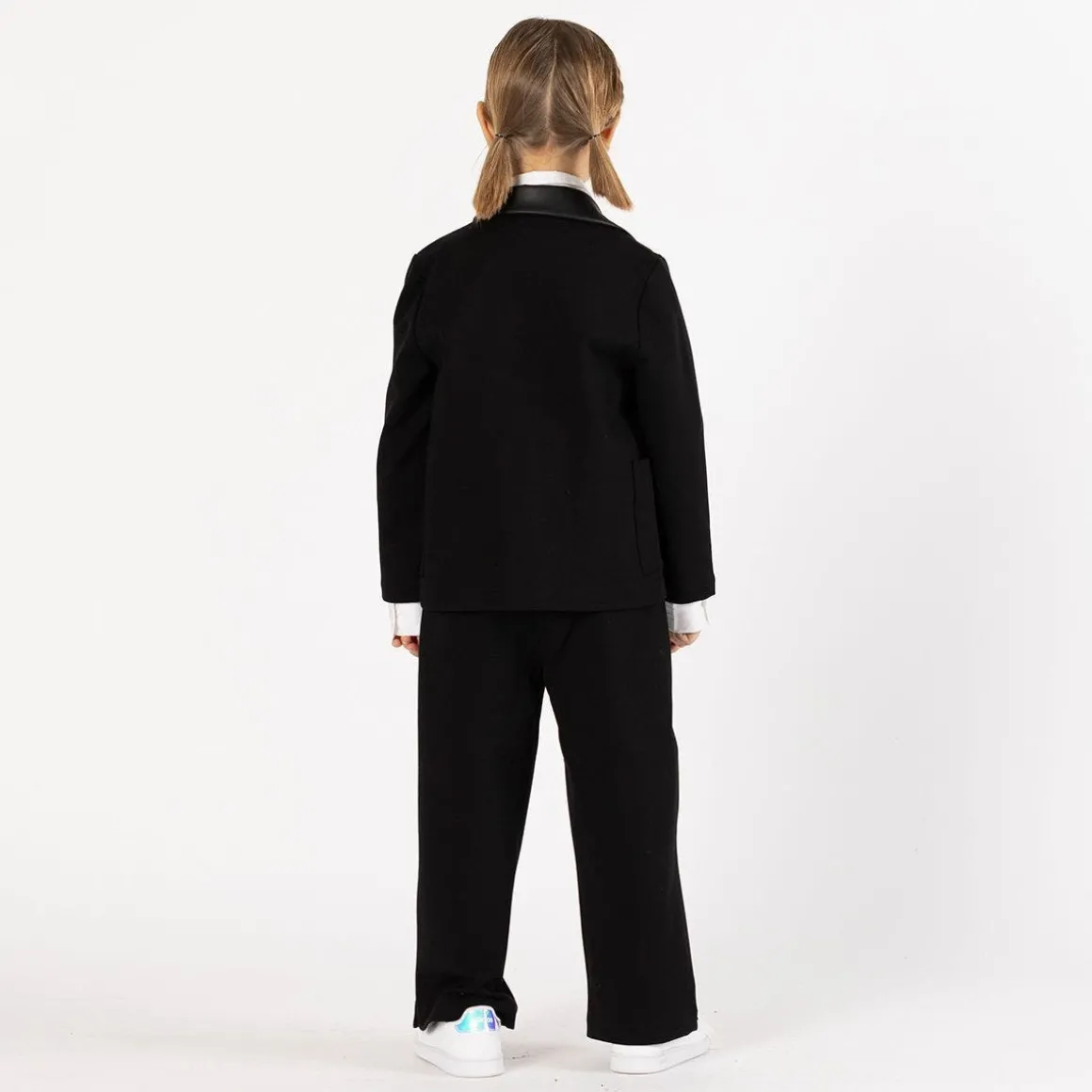 Blazer in punto Milano per bambina