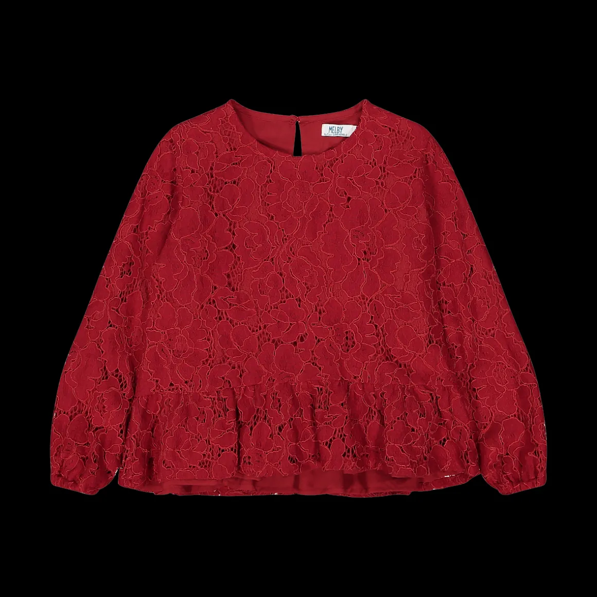 Blusa in pizzo da bambina