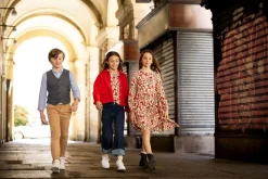 Blusa in viscosa per bambina