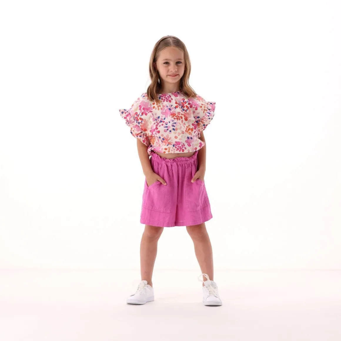 Blusa stampata per bambina