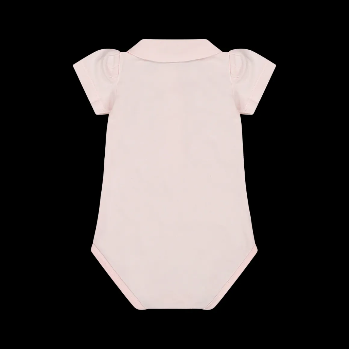 Body in jersey stretch bianco per neonata
