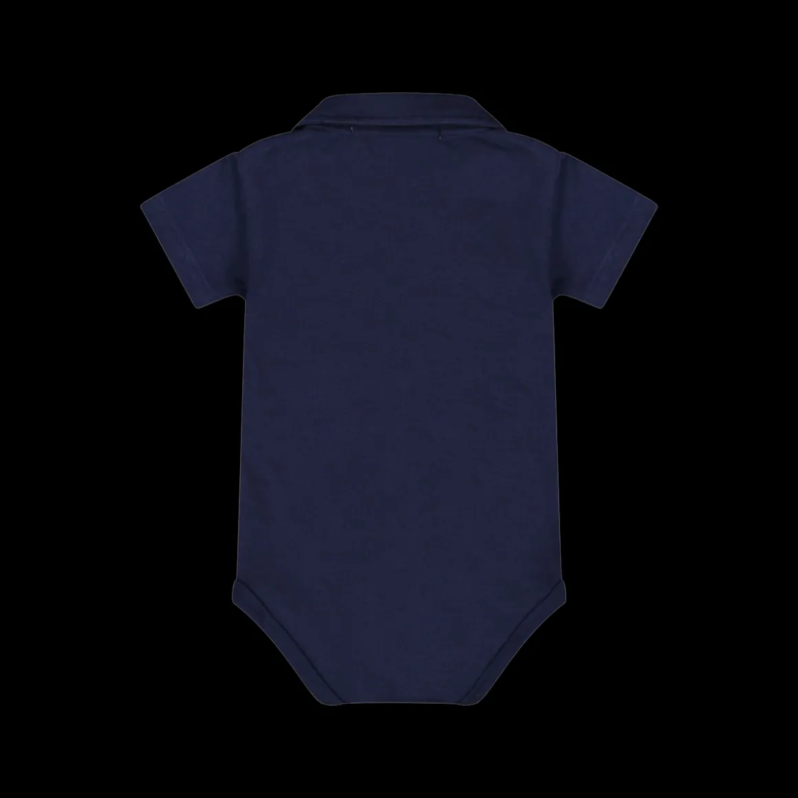 Body in jersey stretch blu per neonato