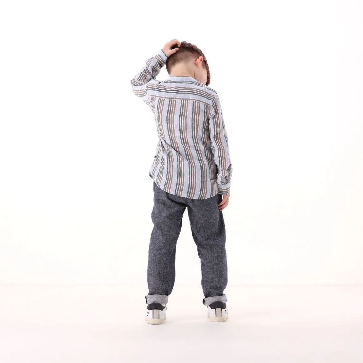 Camicia a bastoncino per bambino