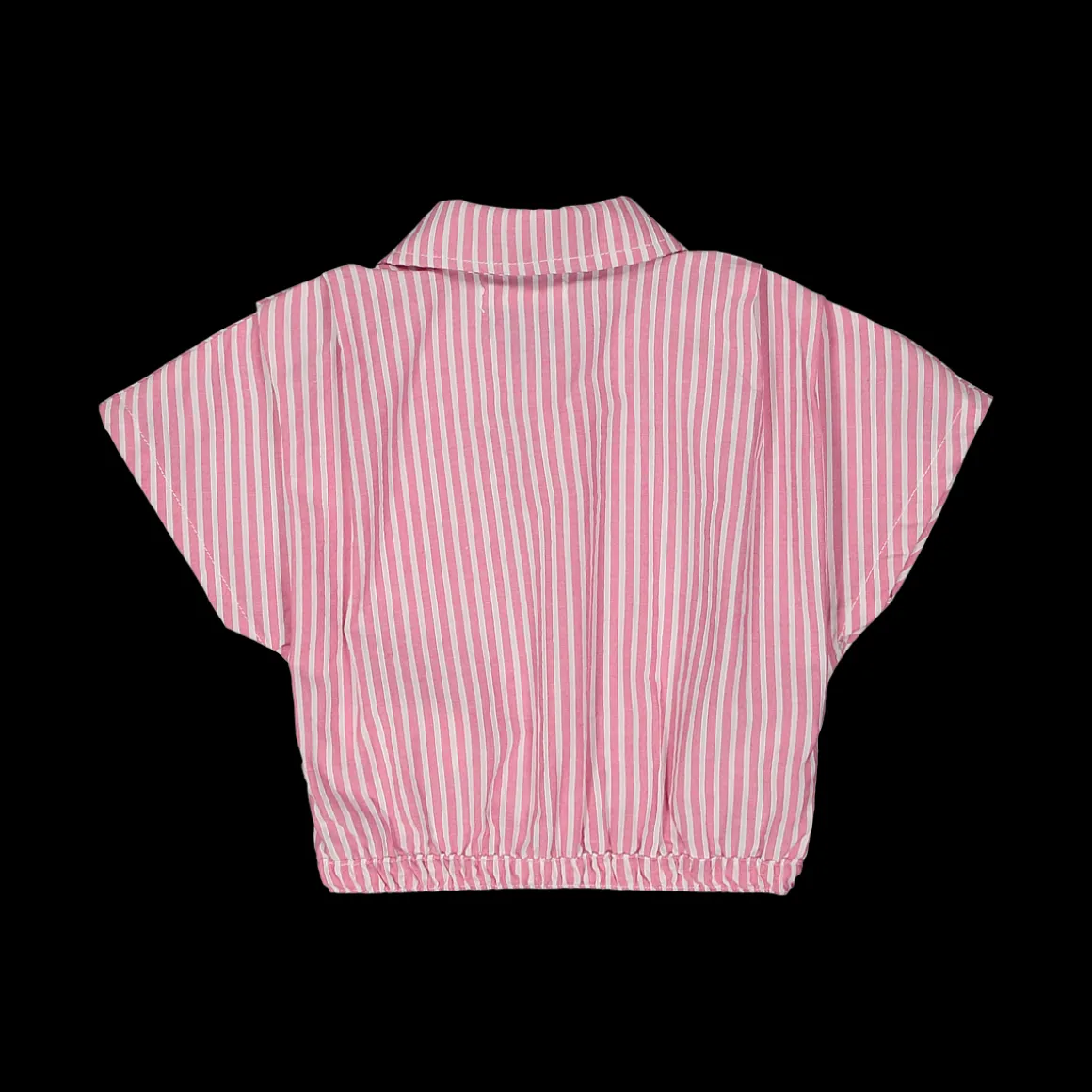 Camicia a righe per bambina