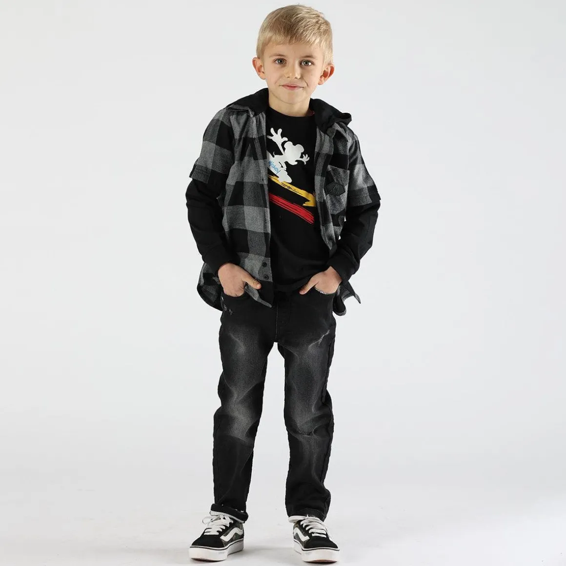Camicia bambino con cappuccio