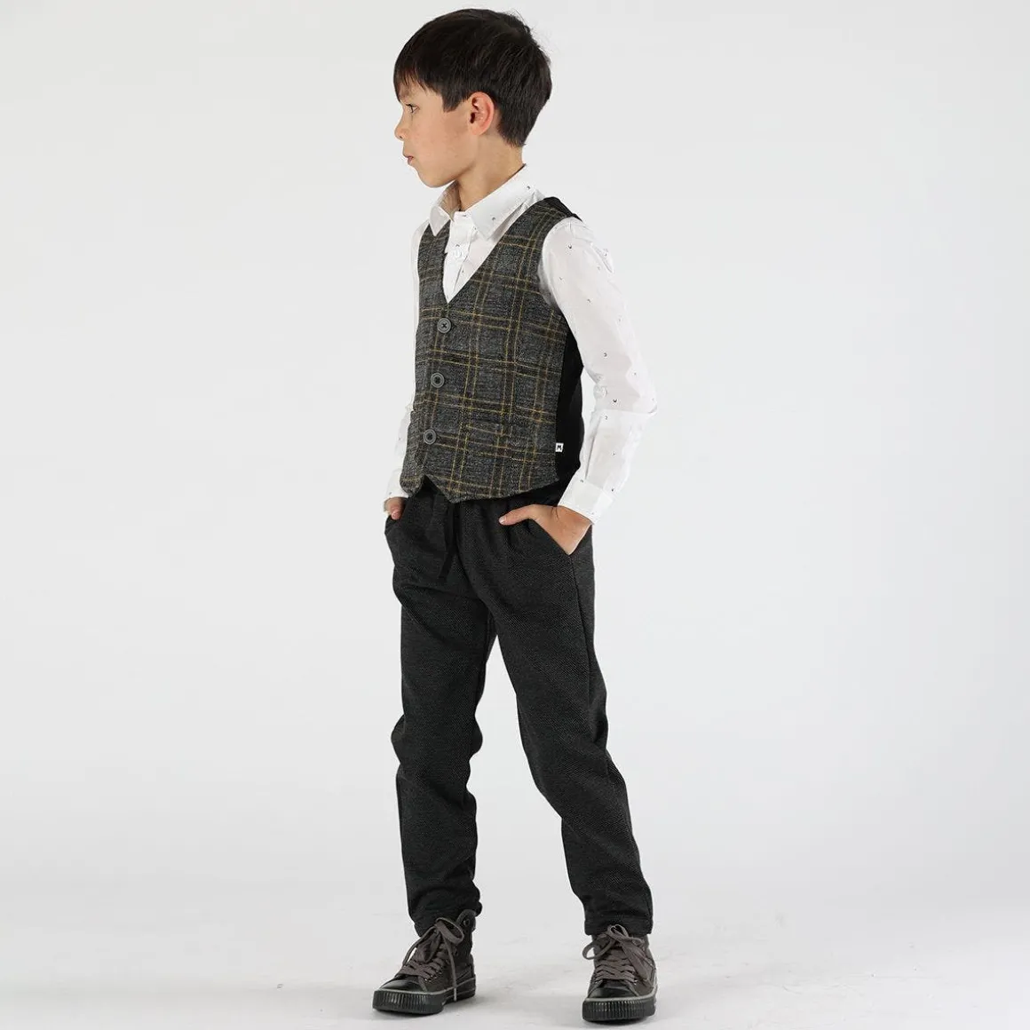 Camicia bambino in fantasia