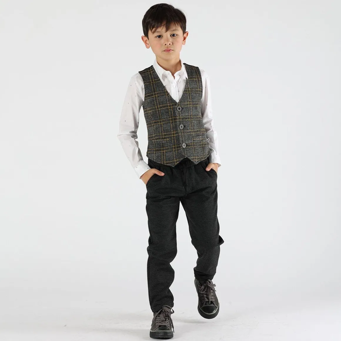 Camicia bambino in fantasia