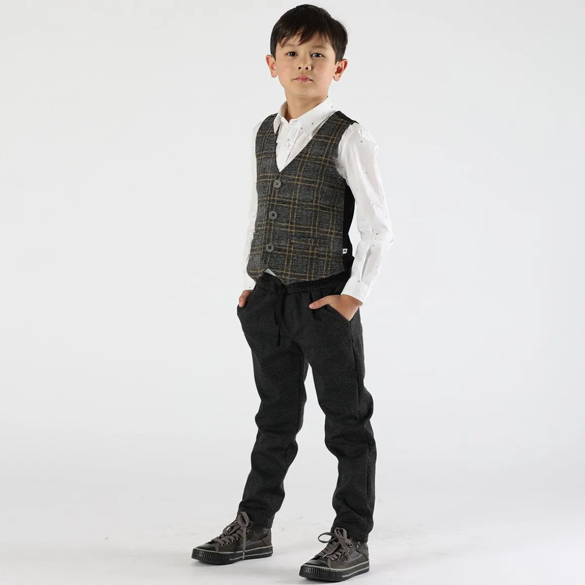 Camicia bambino in fantasia